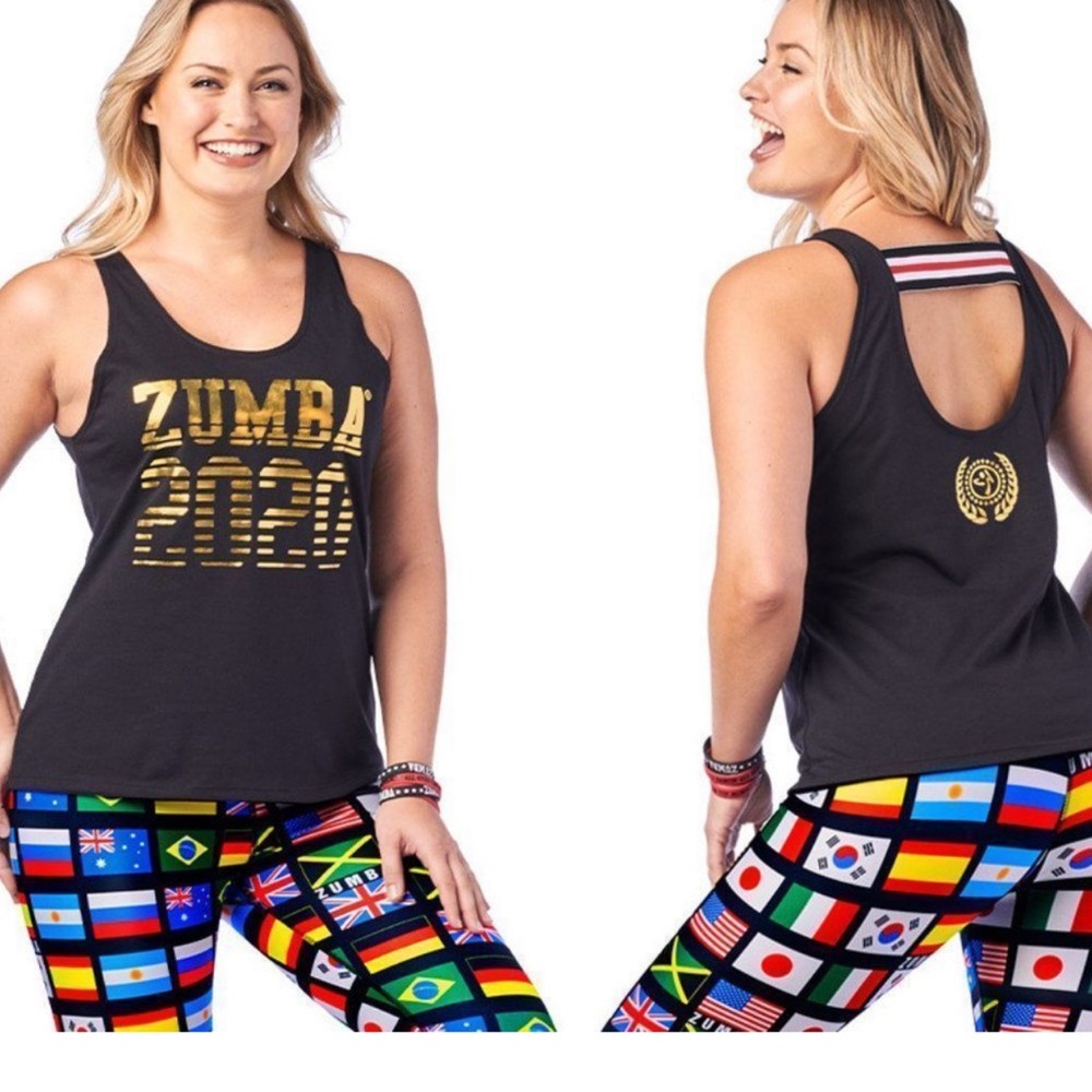 nwt ZUMBA 2020 Tank Top workout gear